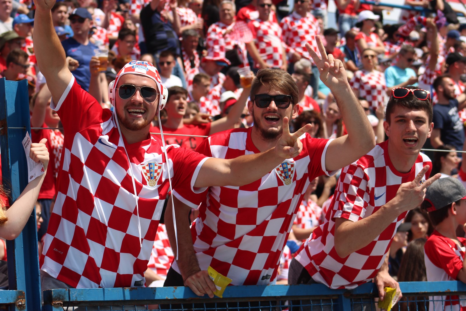 Hrvatska nogometna reprezentacija u Osijeku