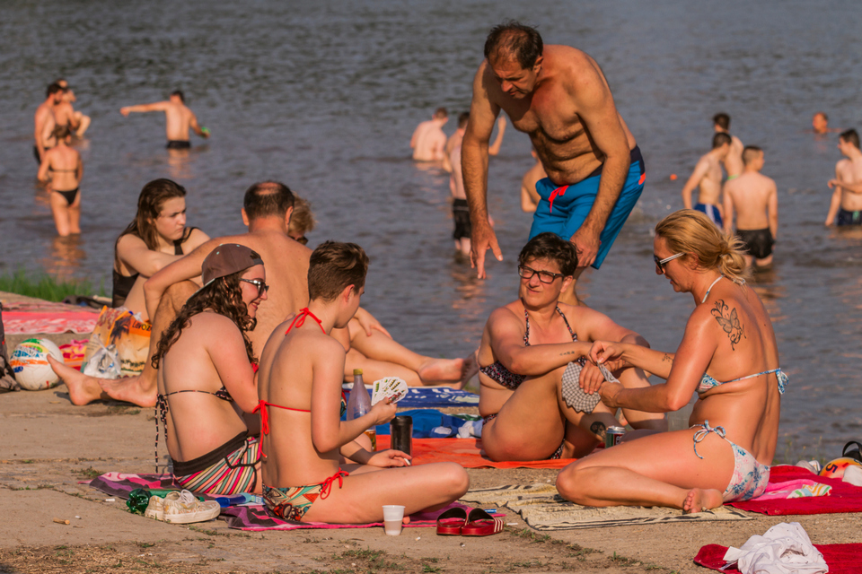 Kupanje na Dravi