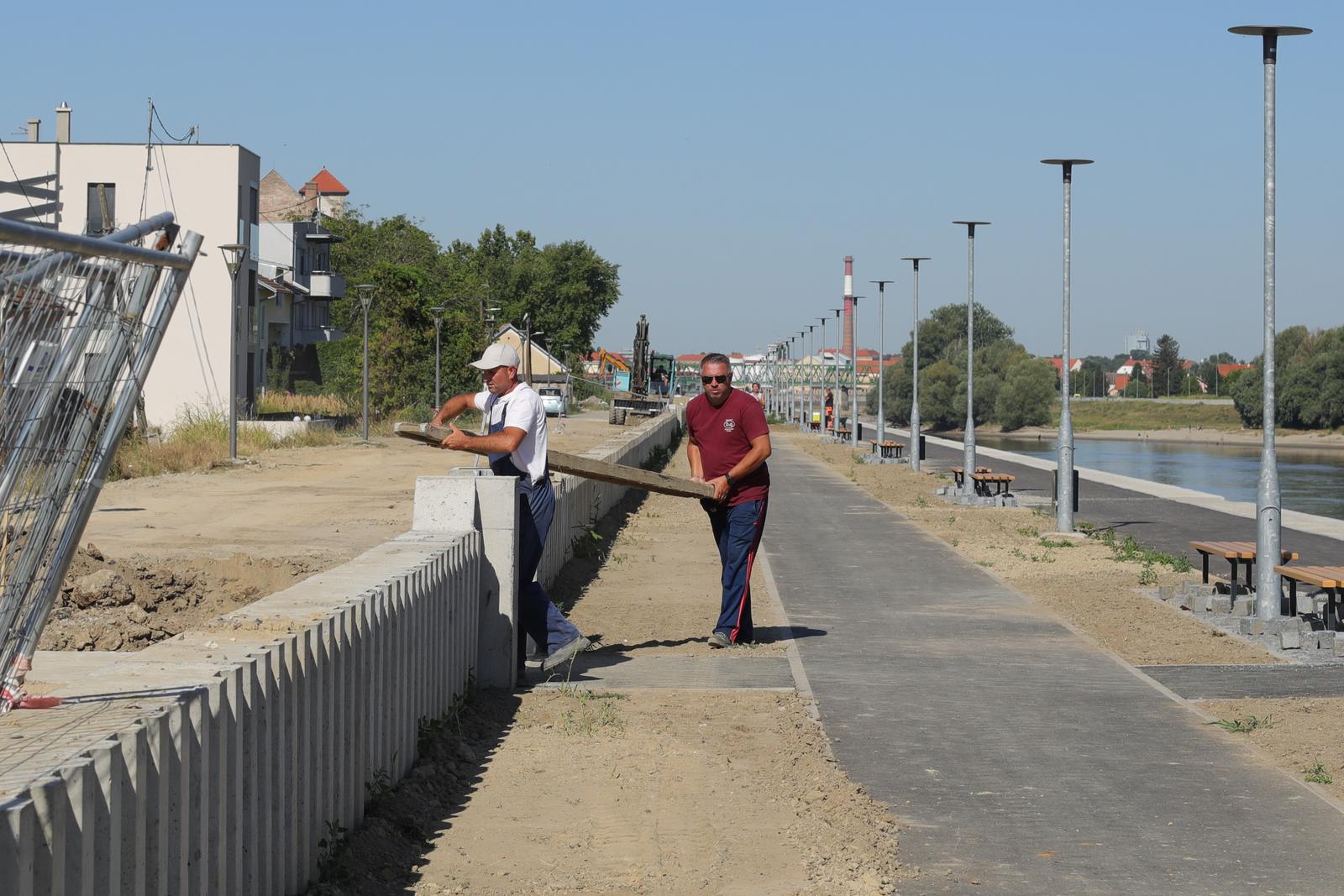 Radovi promenada Donji Grad