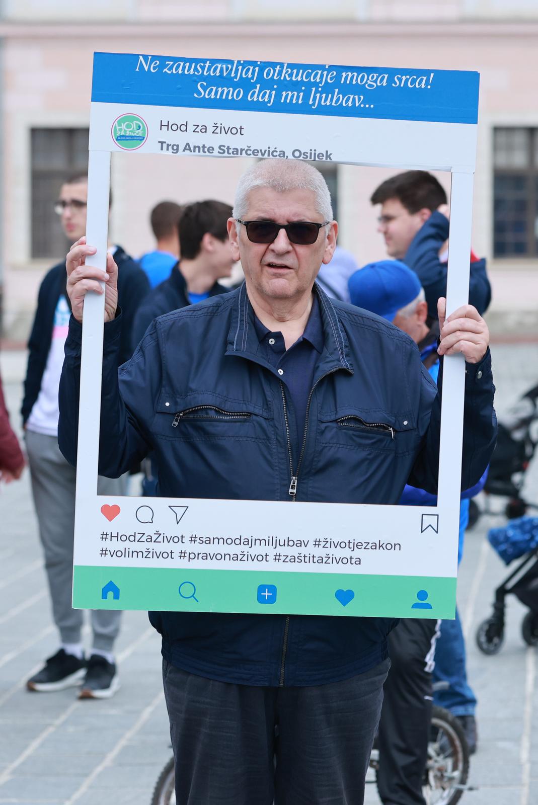 Hod za život u Osijeku