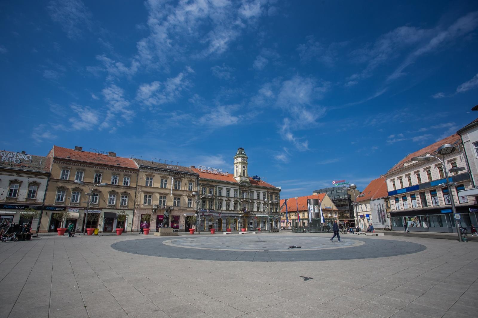 Prazne ulice Osijeka