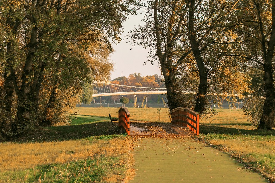Jesen je stigla i u osječke parkove