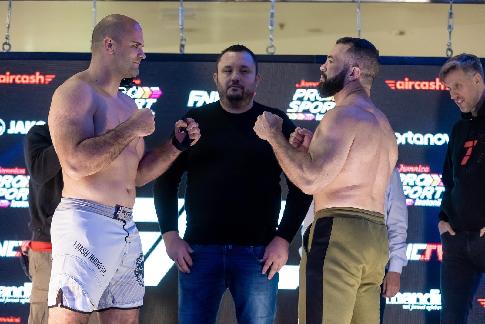 Službeno vaganje boraca za Armagedon finale i FNC 4
