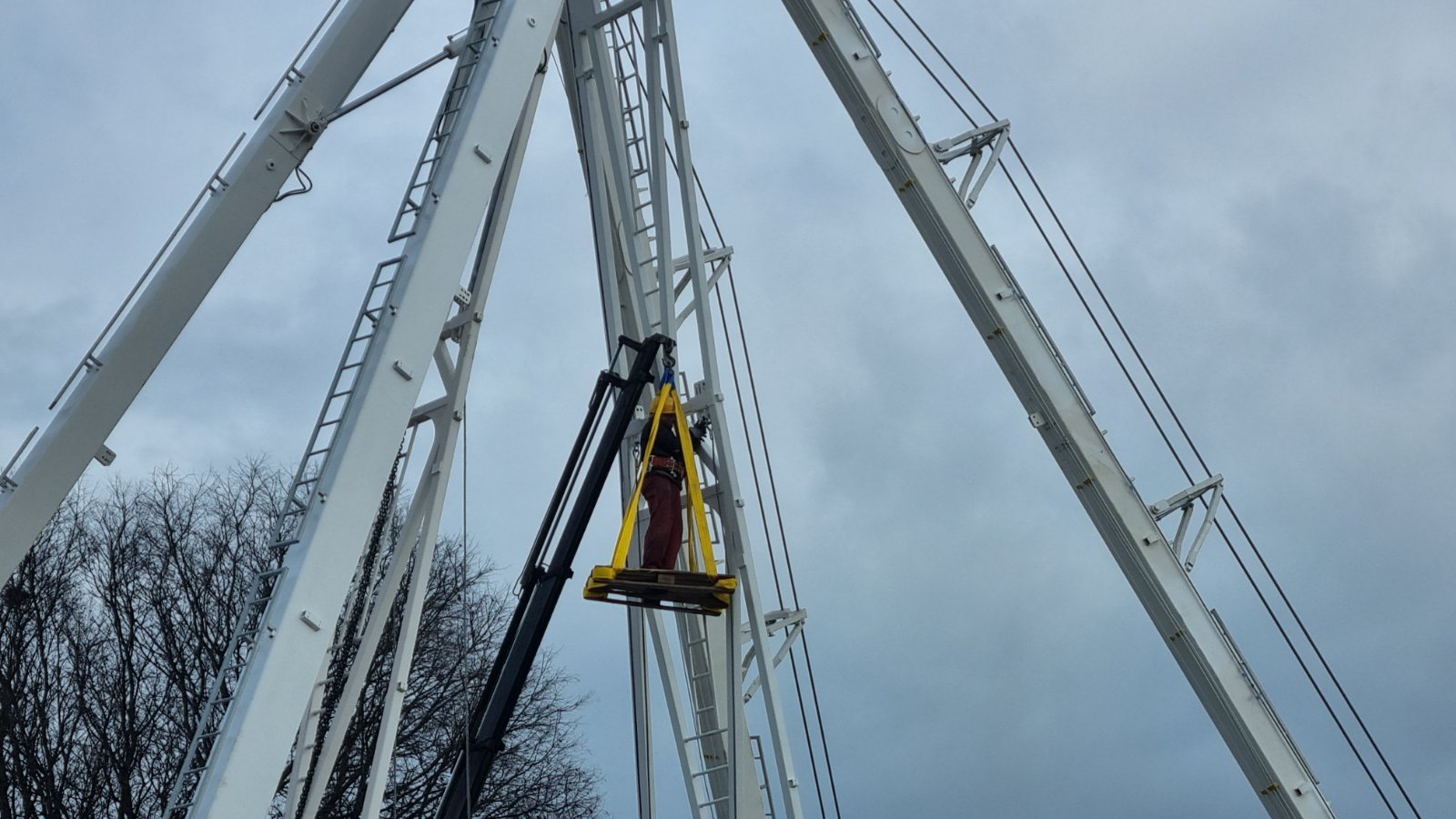 Napreduje podizanje osječkog ‘Ferris wheel-a’