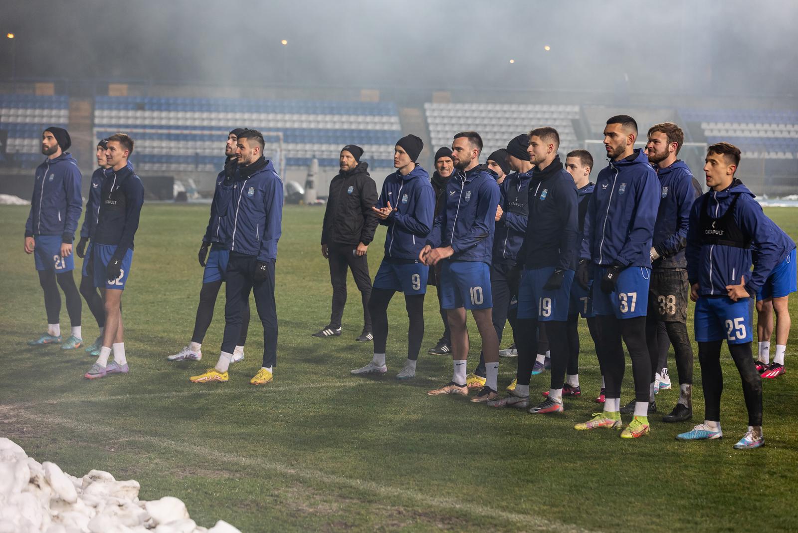 Navijači na treningu NK Osijeka