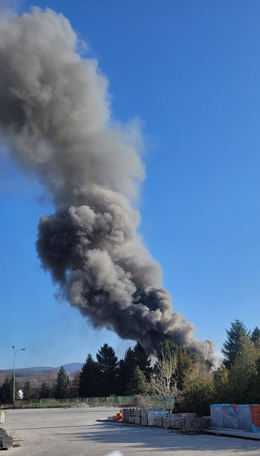 Požar vlaka u Velikoj