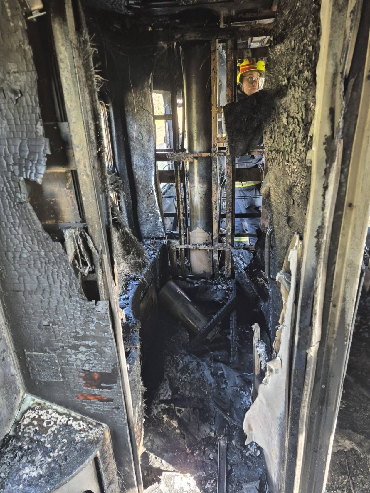 Požar vlaka u Velikoj