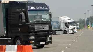 odmorište autocesta kamioni