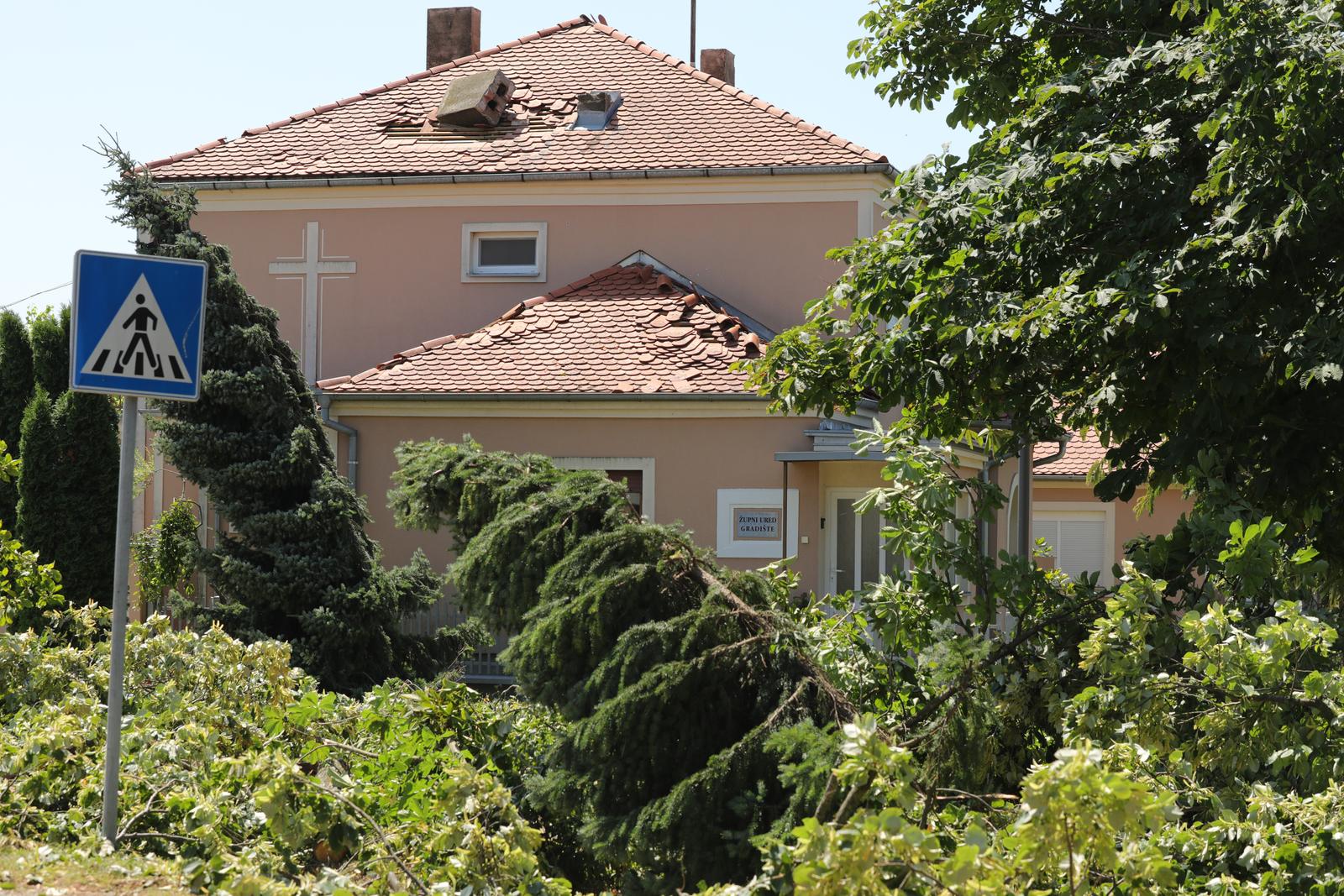 Nevrijeme u slavonskim selima