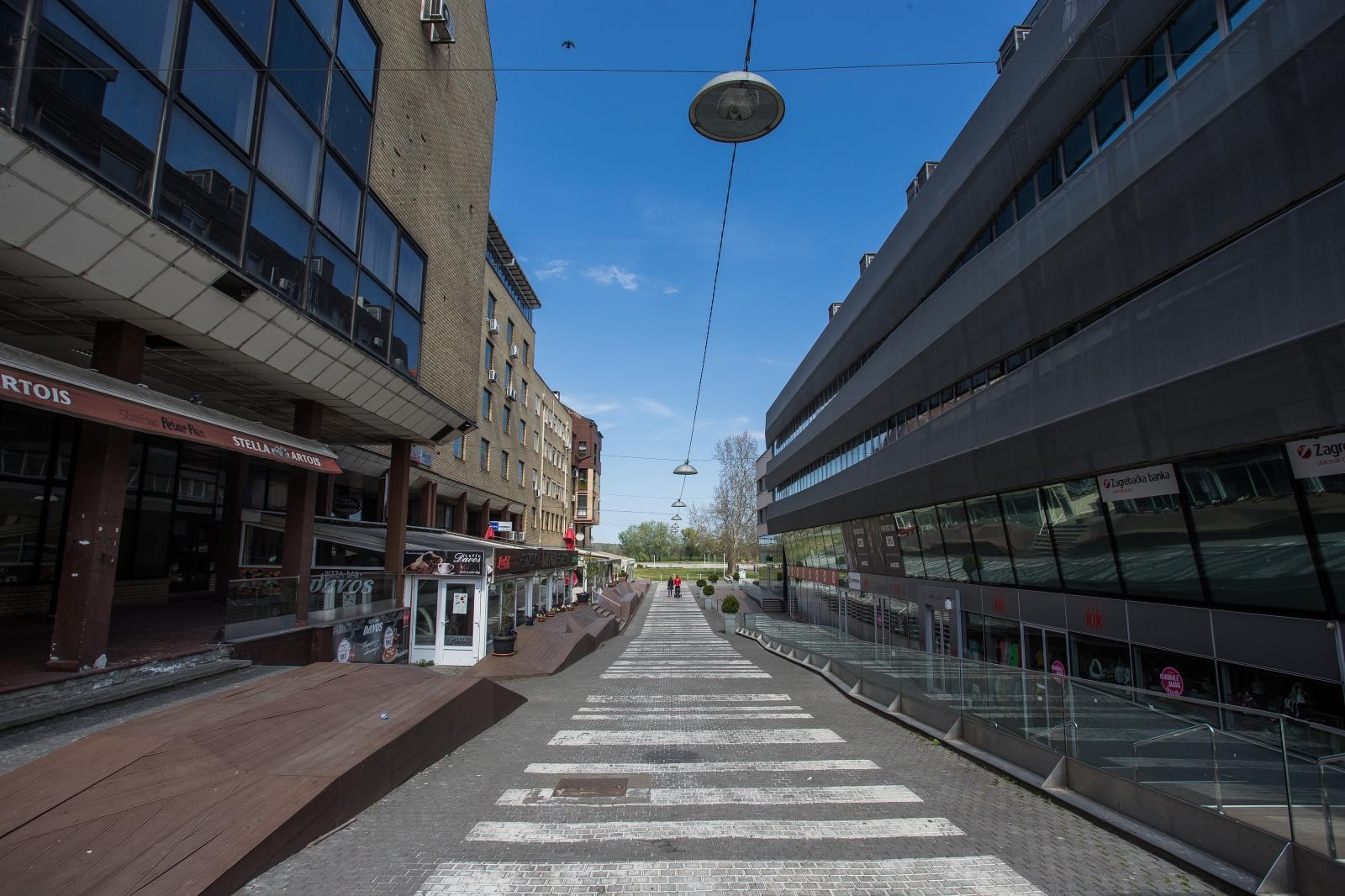 Prazne ulice Osijeka