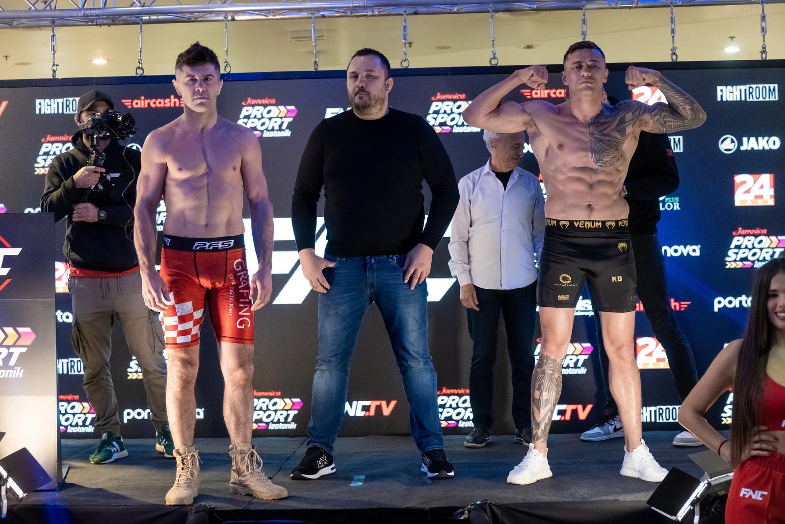 Službeno vaganje boraca za Armagedon finale i FNC 4