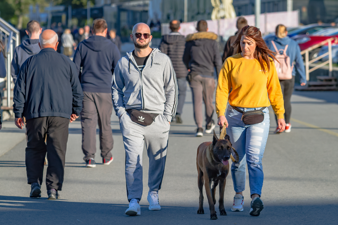 Sunčana listopadska šetnja osječkim ulicama