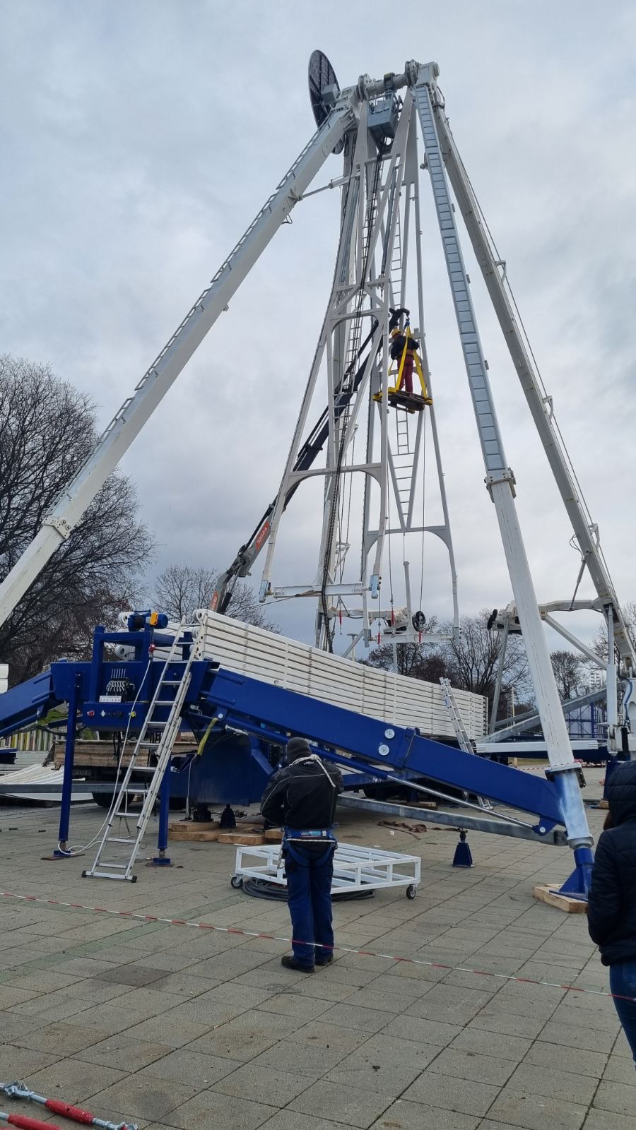 Napreduje podizanje osječkog ‘Ferris wheel-a’