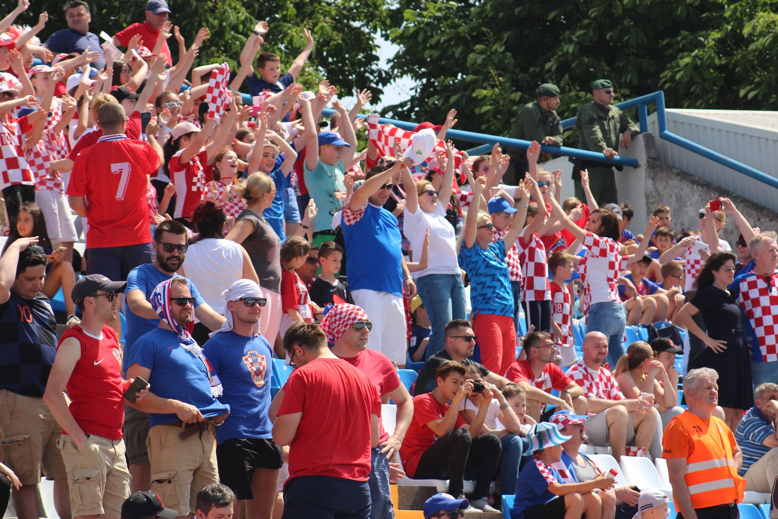 Hrvatska nogometna reprezentacija u Osijeku