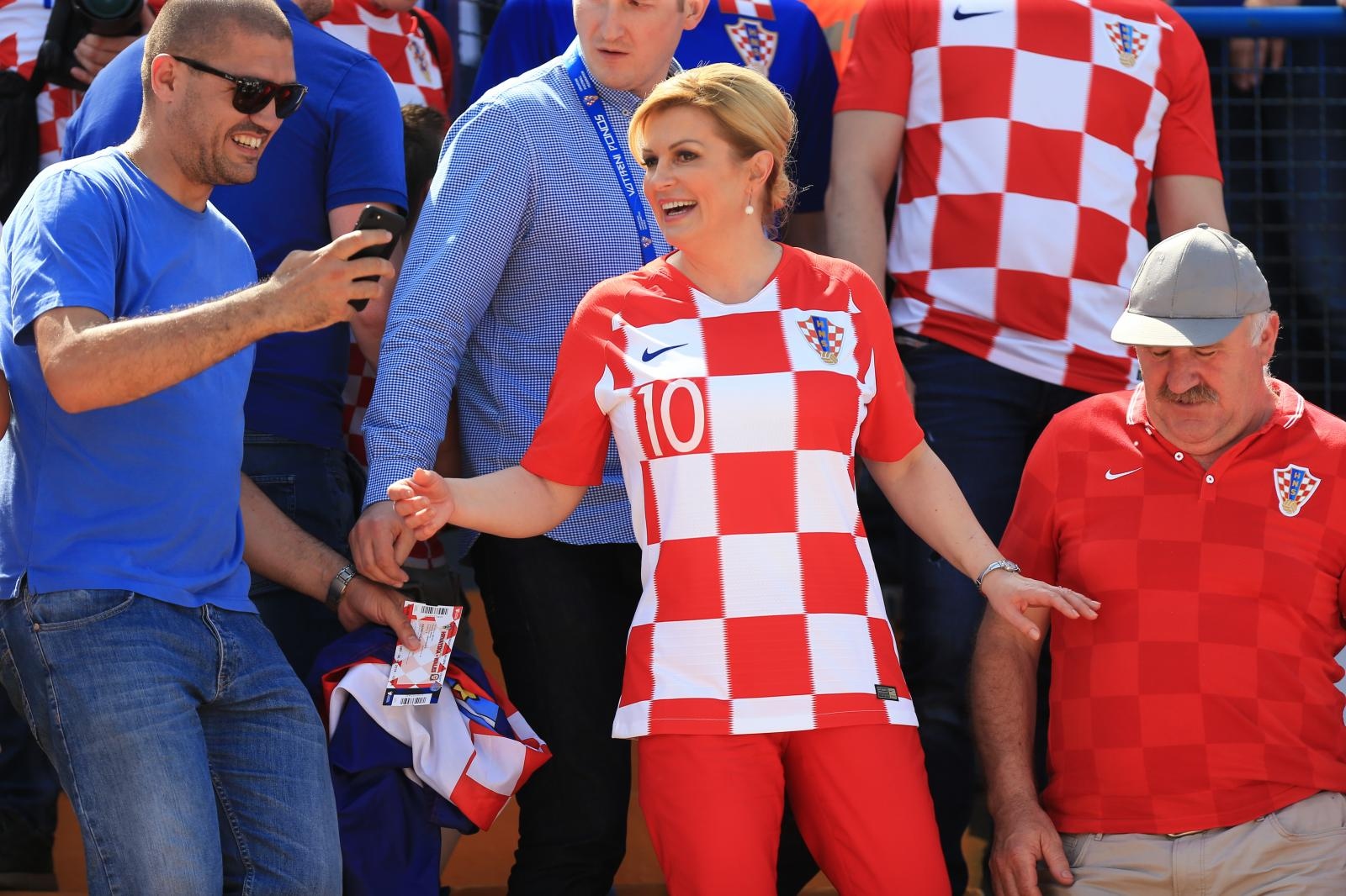 Vatreni u Gradskom vrtu