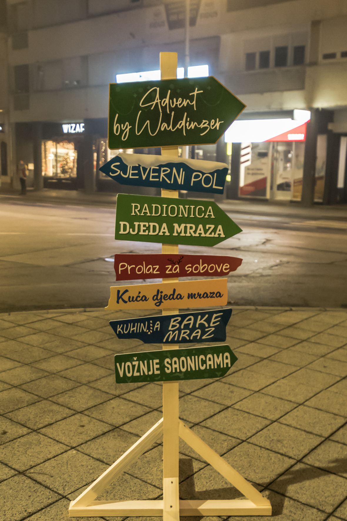 Blagdanski duh u središtu Osijeka Blagdanski duh u središtu Osijeka