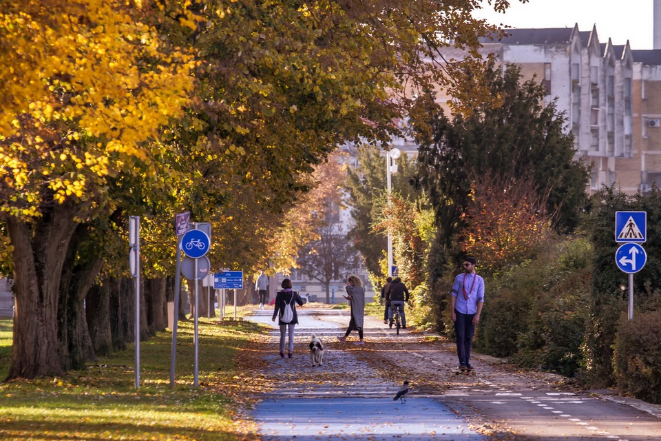 Jesenja šetnja osječkim parkovima