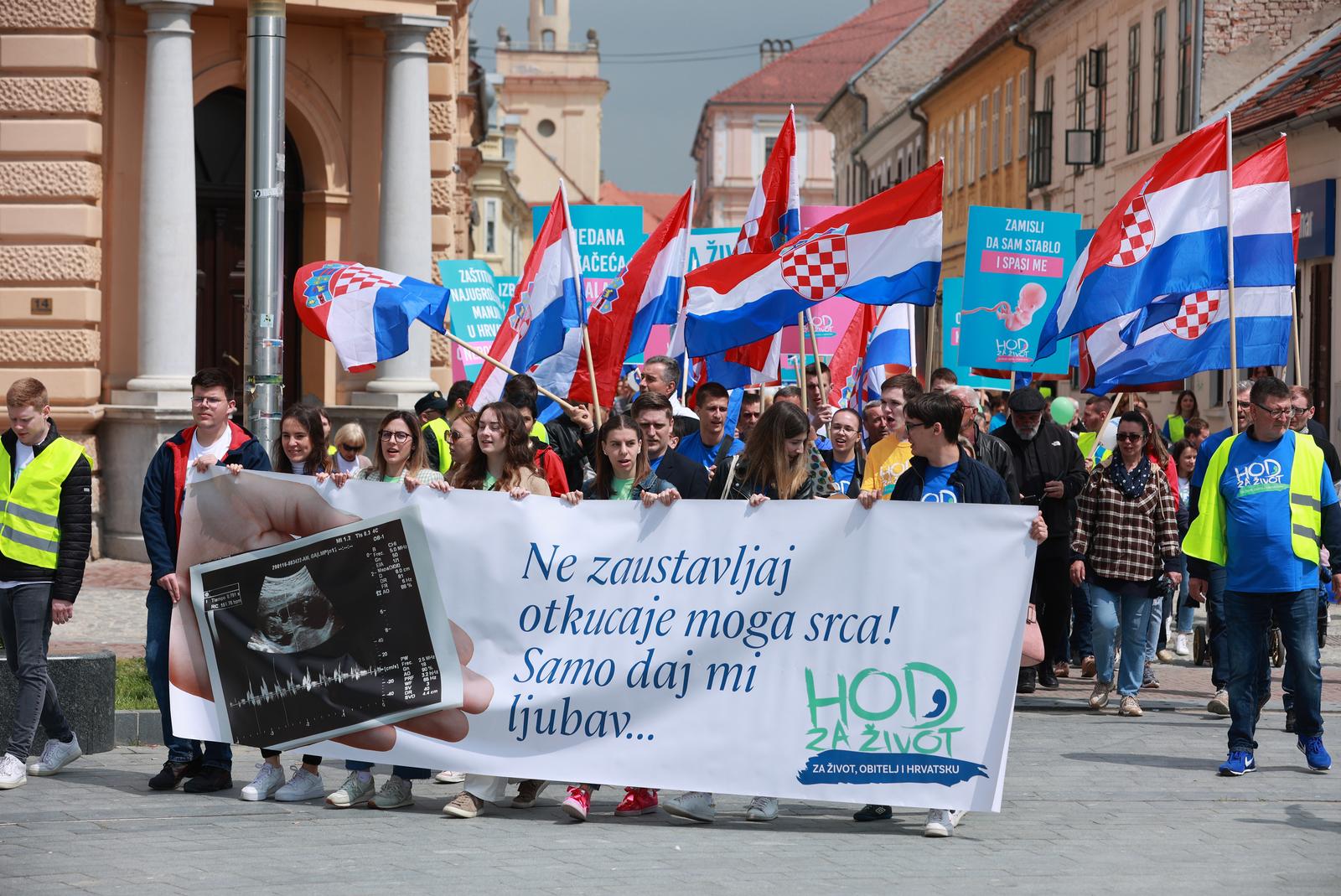 Hod za život u Osijeku