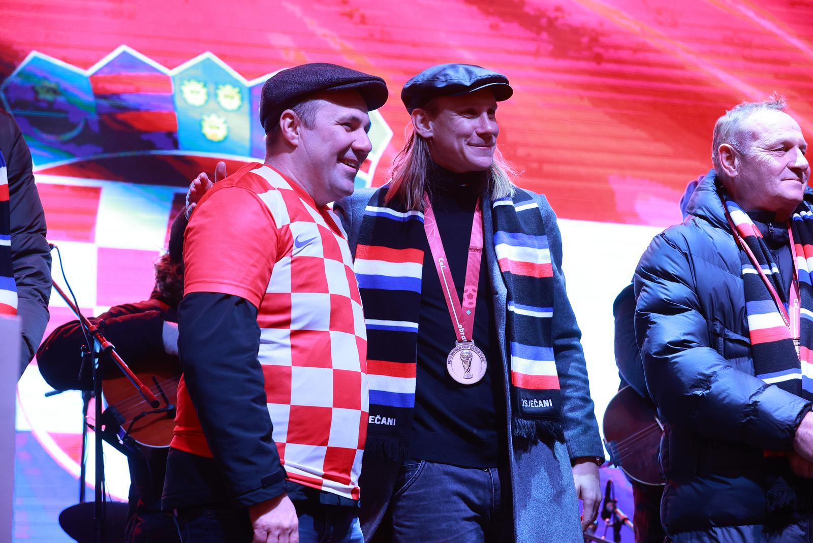 Doček Vatrenih u Osijeku