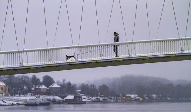 Snijeg u Osijeku, veljača 2023.