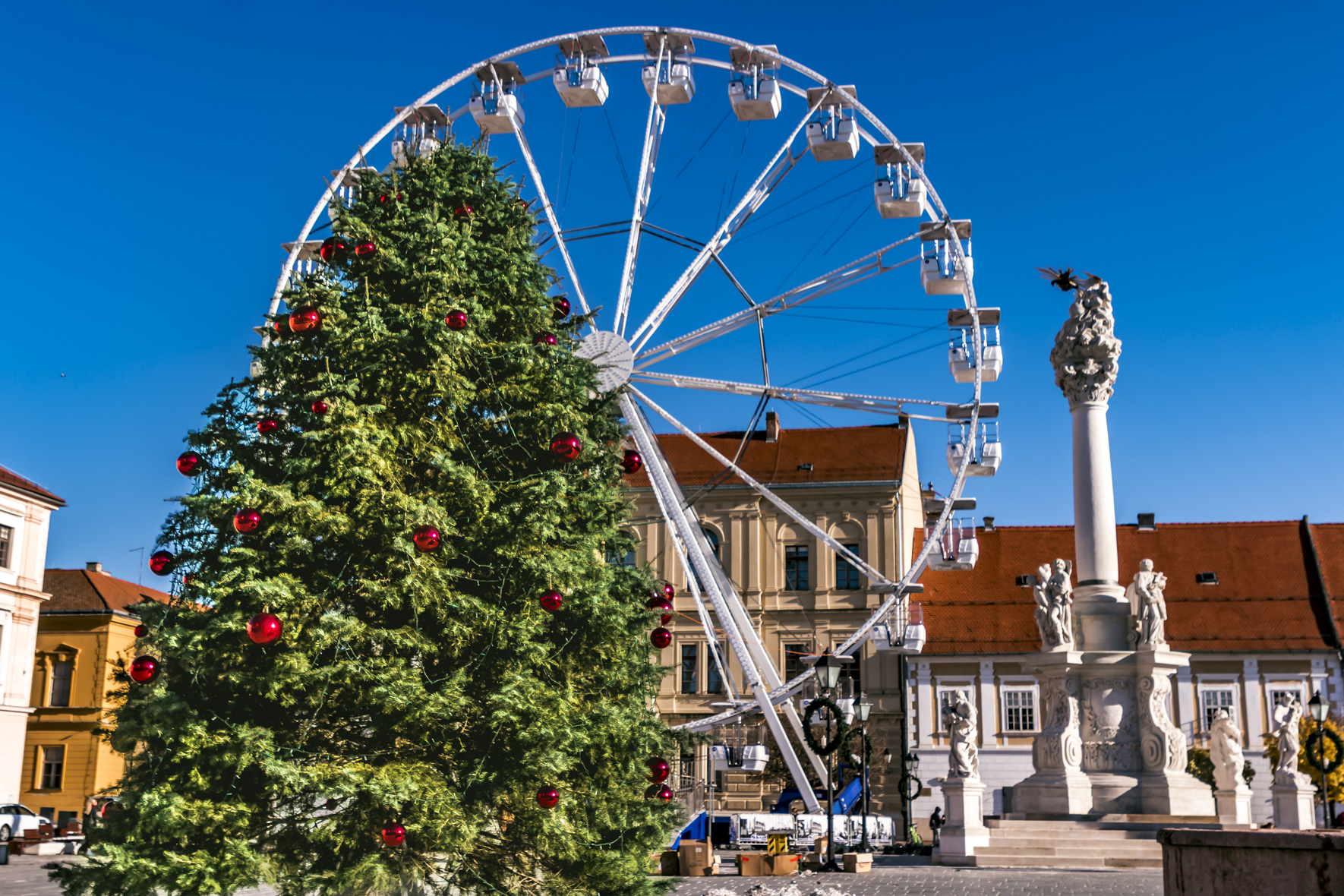 Pripreme za početak Adventa u Osijeku Pripreme za početak Adventa u Osijeku