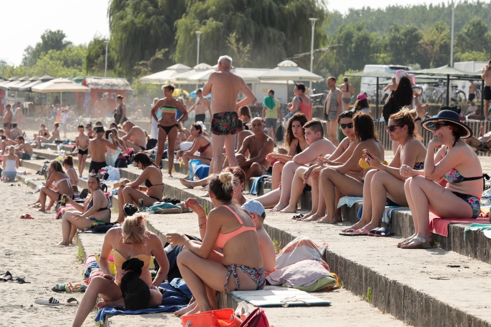 Osijek na vrućih +38°C