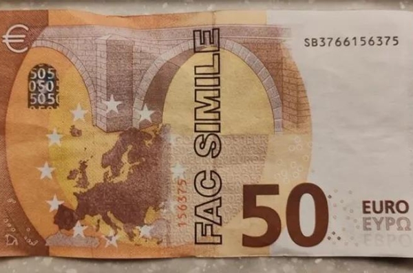 lažnih 50 eura