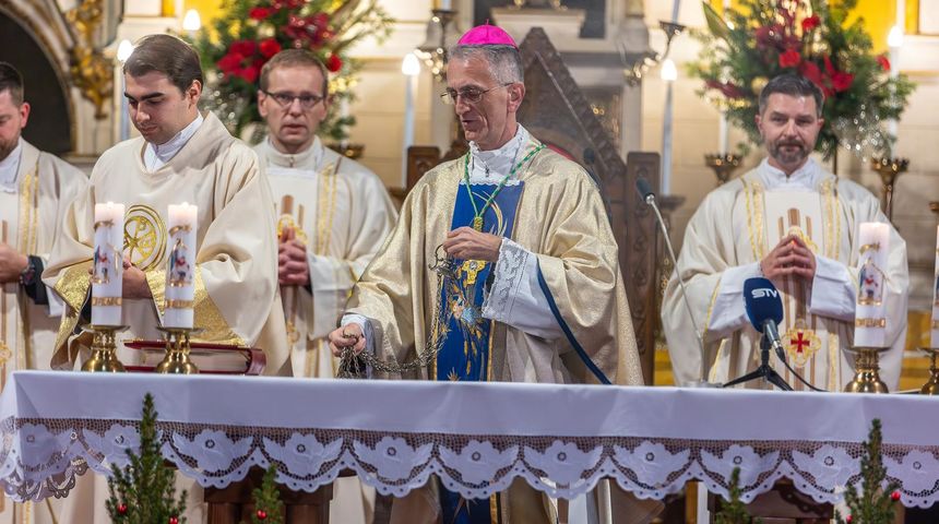 Misa polnoćka u osječkoj konkatedrali 2023.