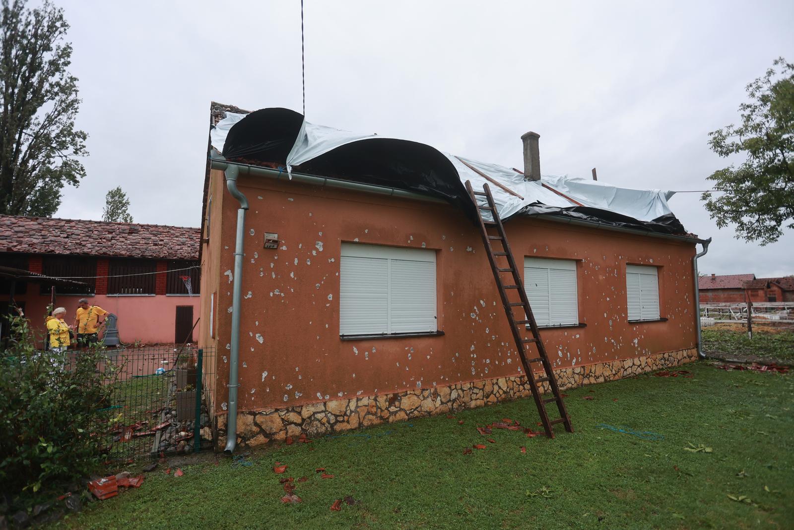 Nevrijeme poharalo općinu Bošnjaci, 1.7.2024.