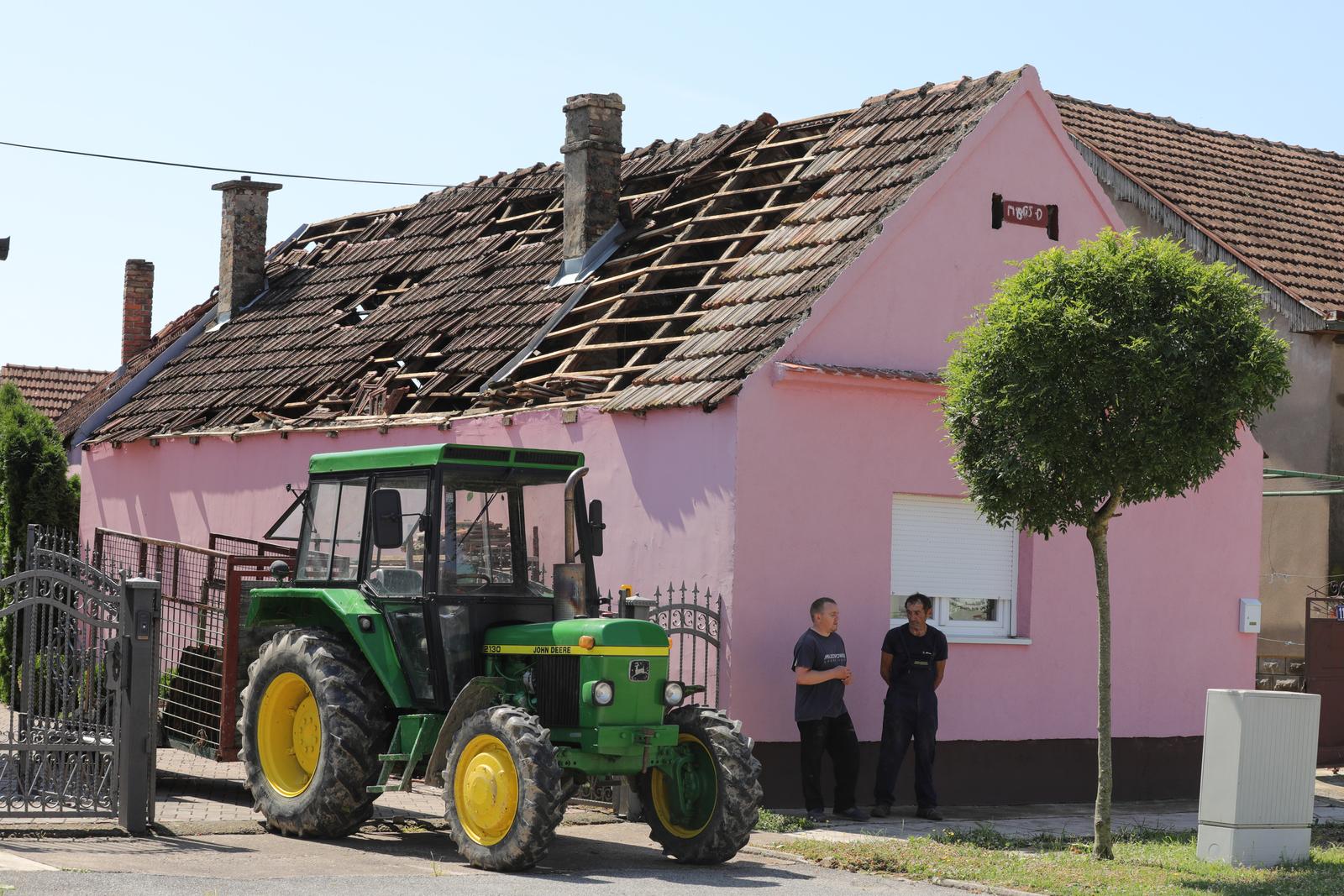 Nevrijeme u slavonskim selima
