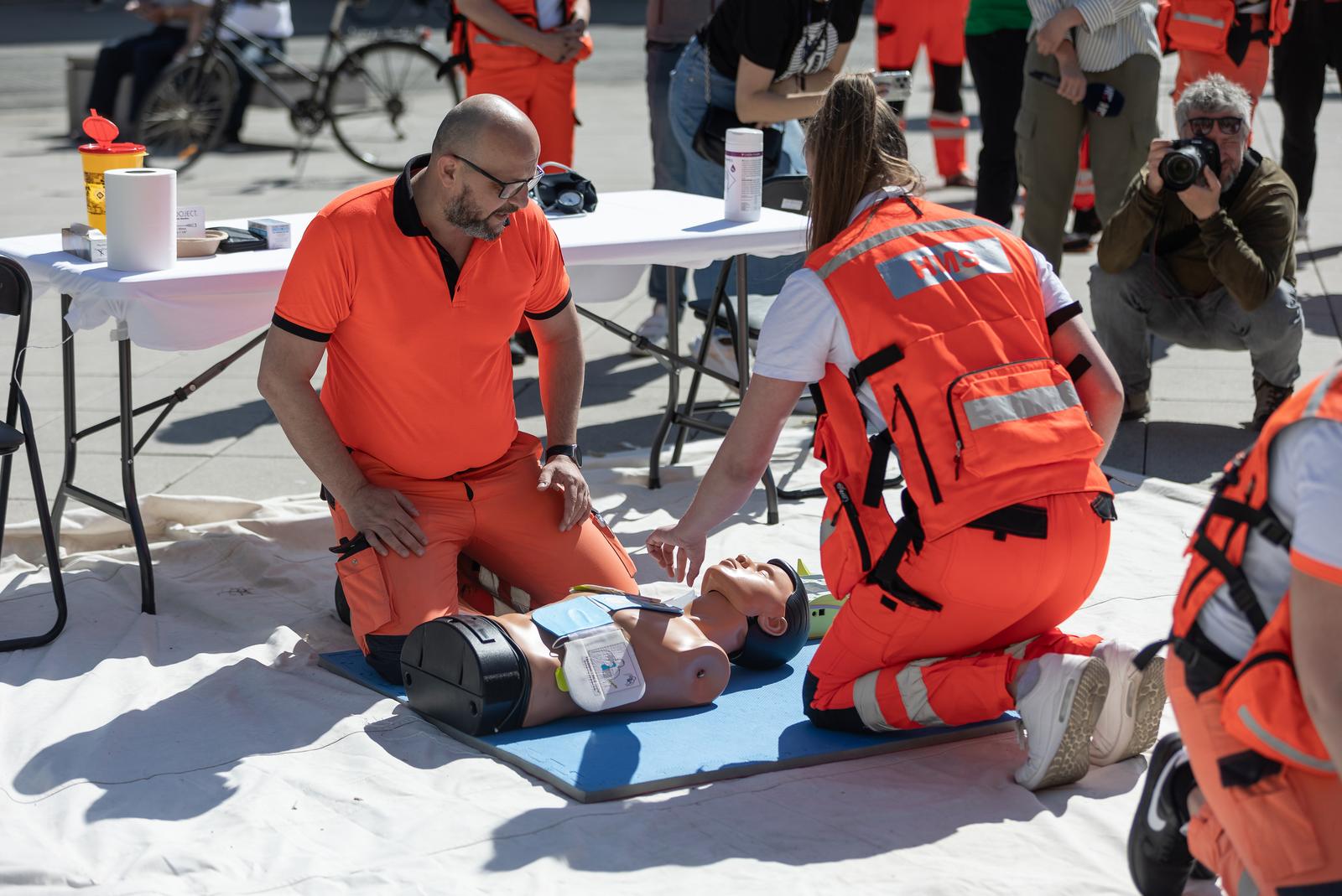 Dan hitne medicinske službe u centru Osijeka