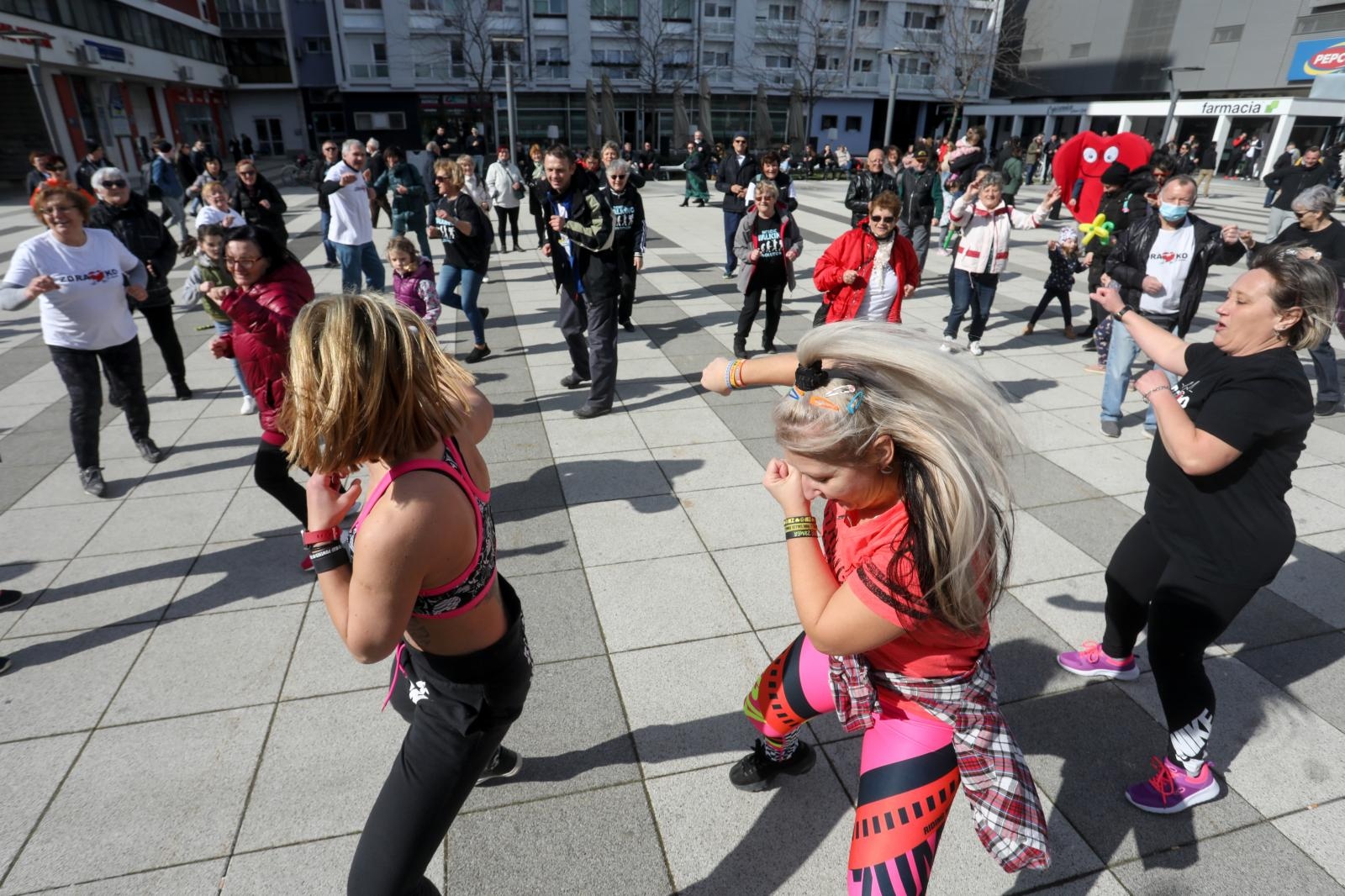 Zumba na Trgu Slobode