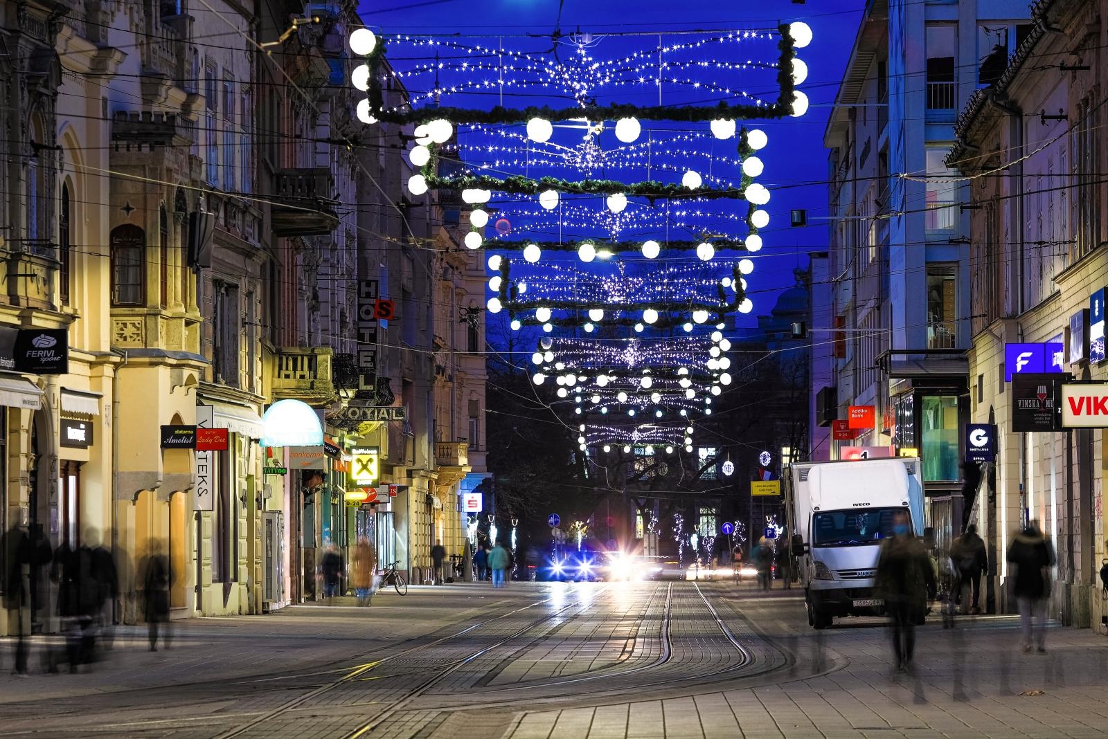 Adventska čarolija u središtu Osijeka 2020.