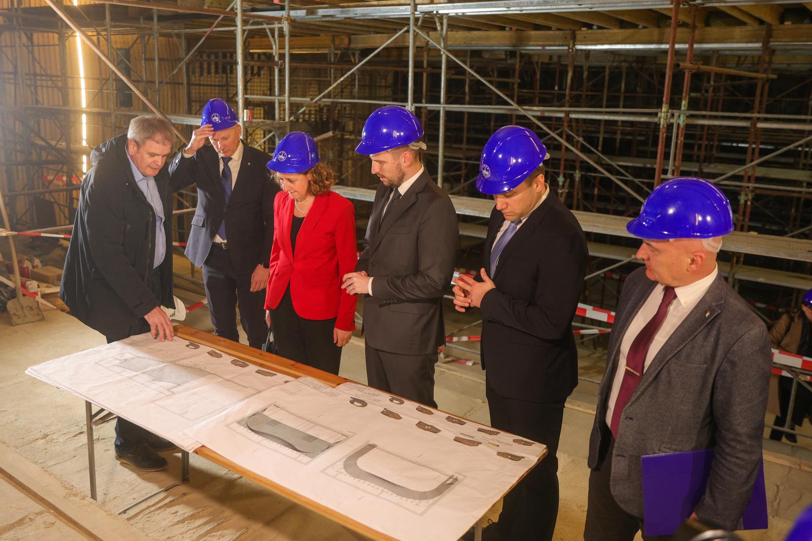 Radovi na koncertnoj dvorani Kulturnog centra Radovi na koncertnoj dvorani Kulturnog centra