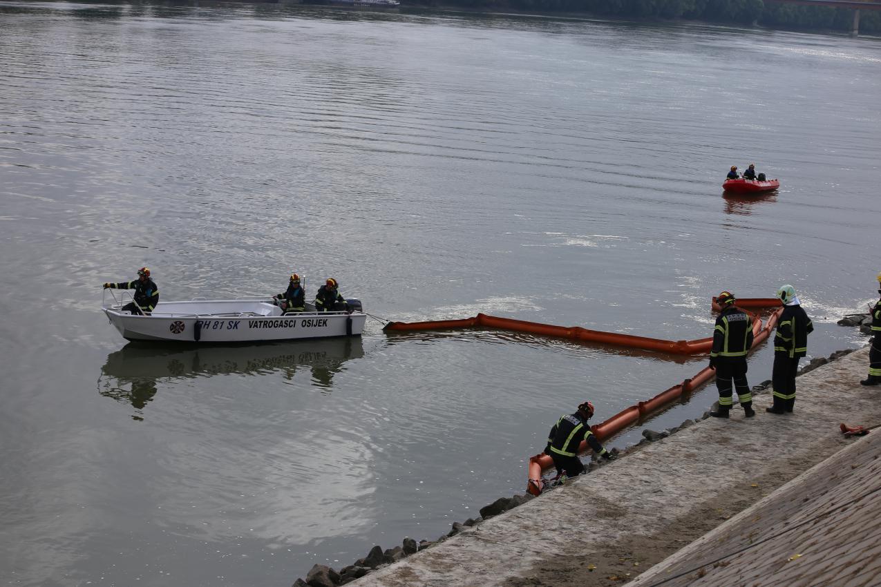 Pokazna vježba operativnih snaga sustava civilne zaštite Osječko-baranjske županije “DUNAV 2021.”