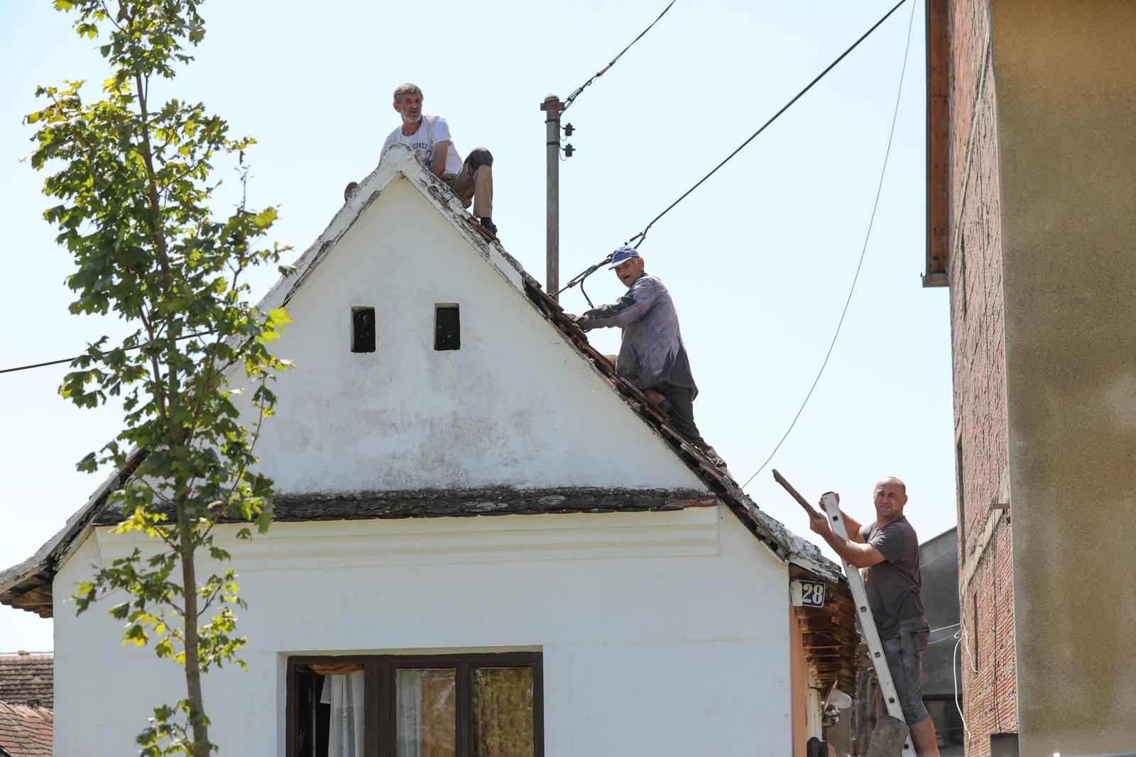 Nevrijeme u slavonskim selima