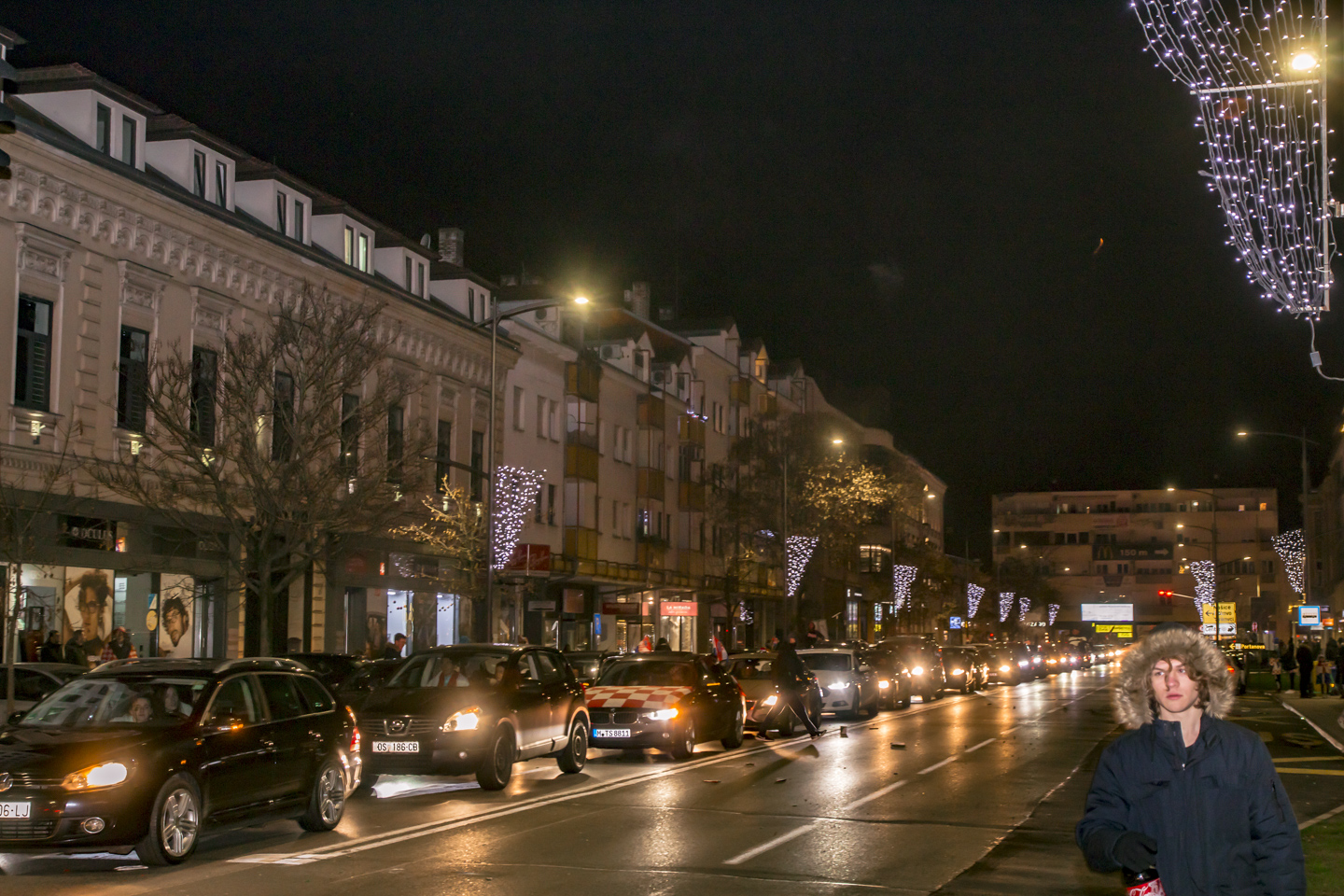 Slavlje nakon pobjede Hrvatske