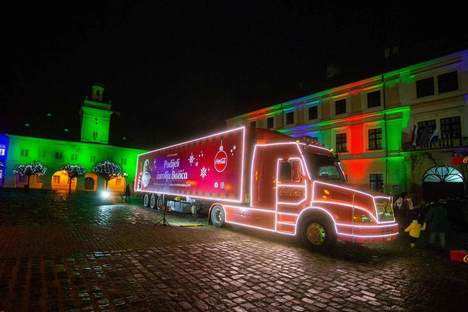 Coca Cola kamion u Osijeku