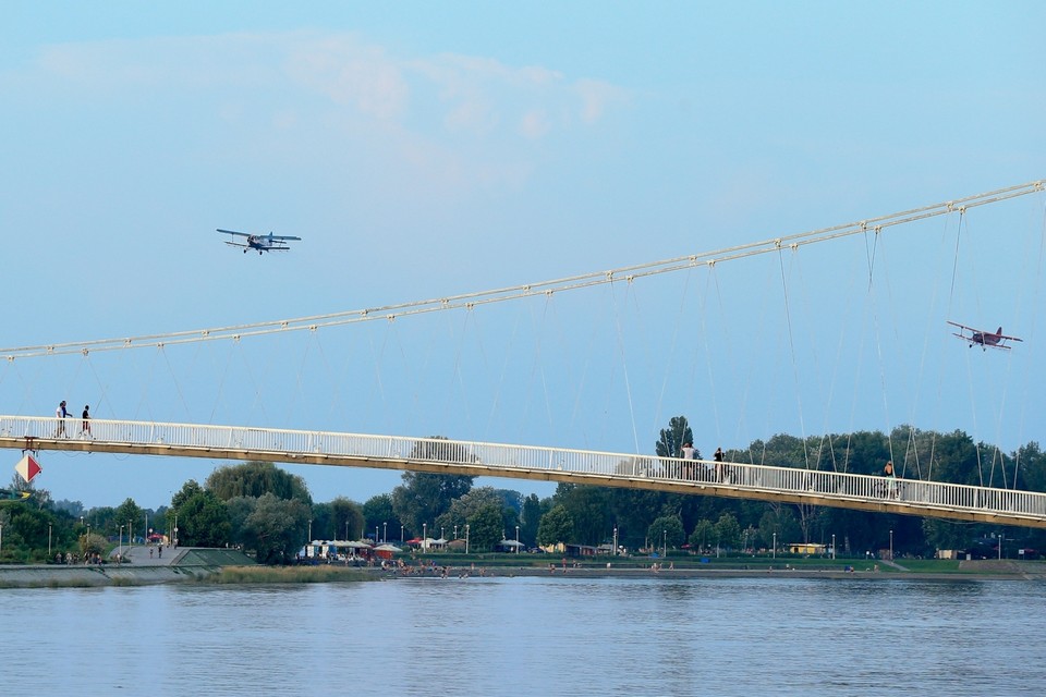 Aviotretiranjekomaraca nad Osijekom 27.6.2019.