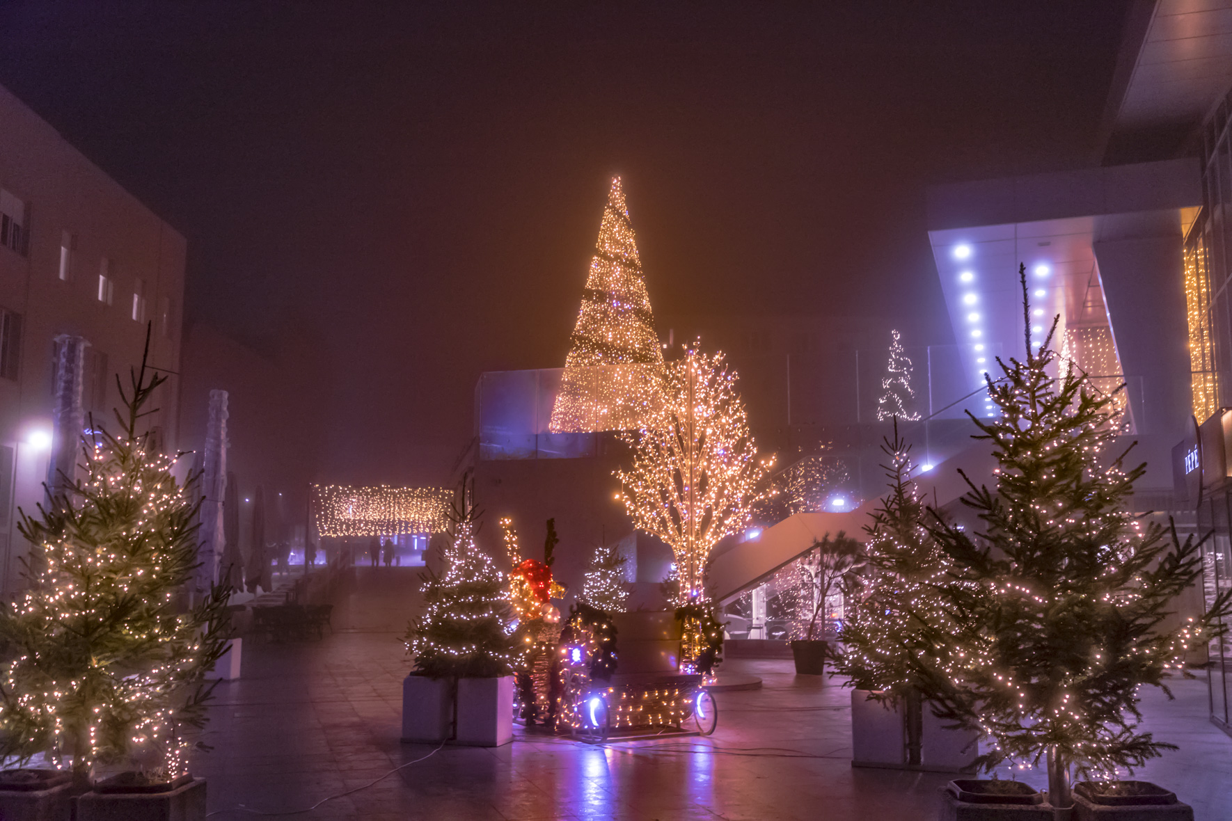 Blagdanski duh u središtu Osijeka Blagdanski duh u središtu Osijeka