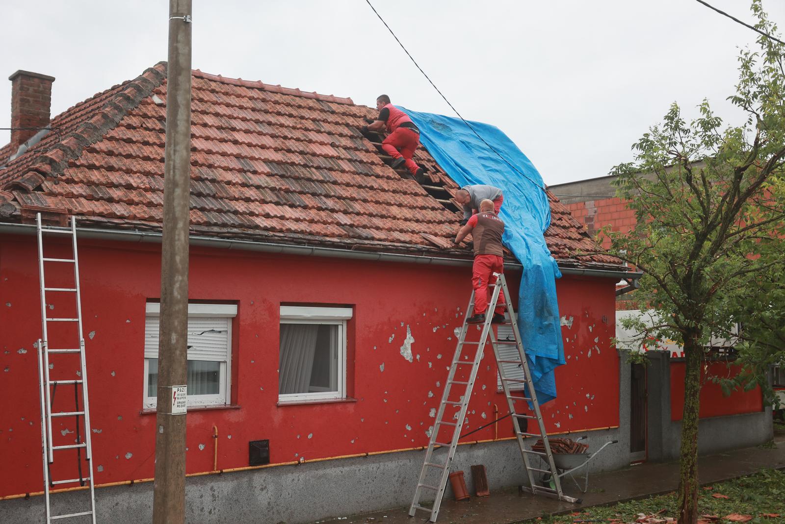 Nevrijeme poharalo općinu Bošnjaci, 1.7.2024.