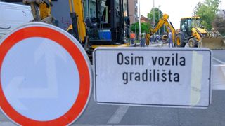 zabrana prometa zatvorena cesta zabrana prometa zatvorena cesta