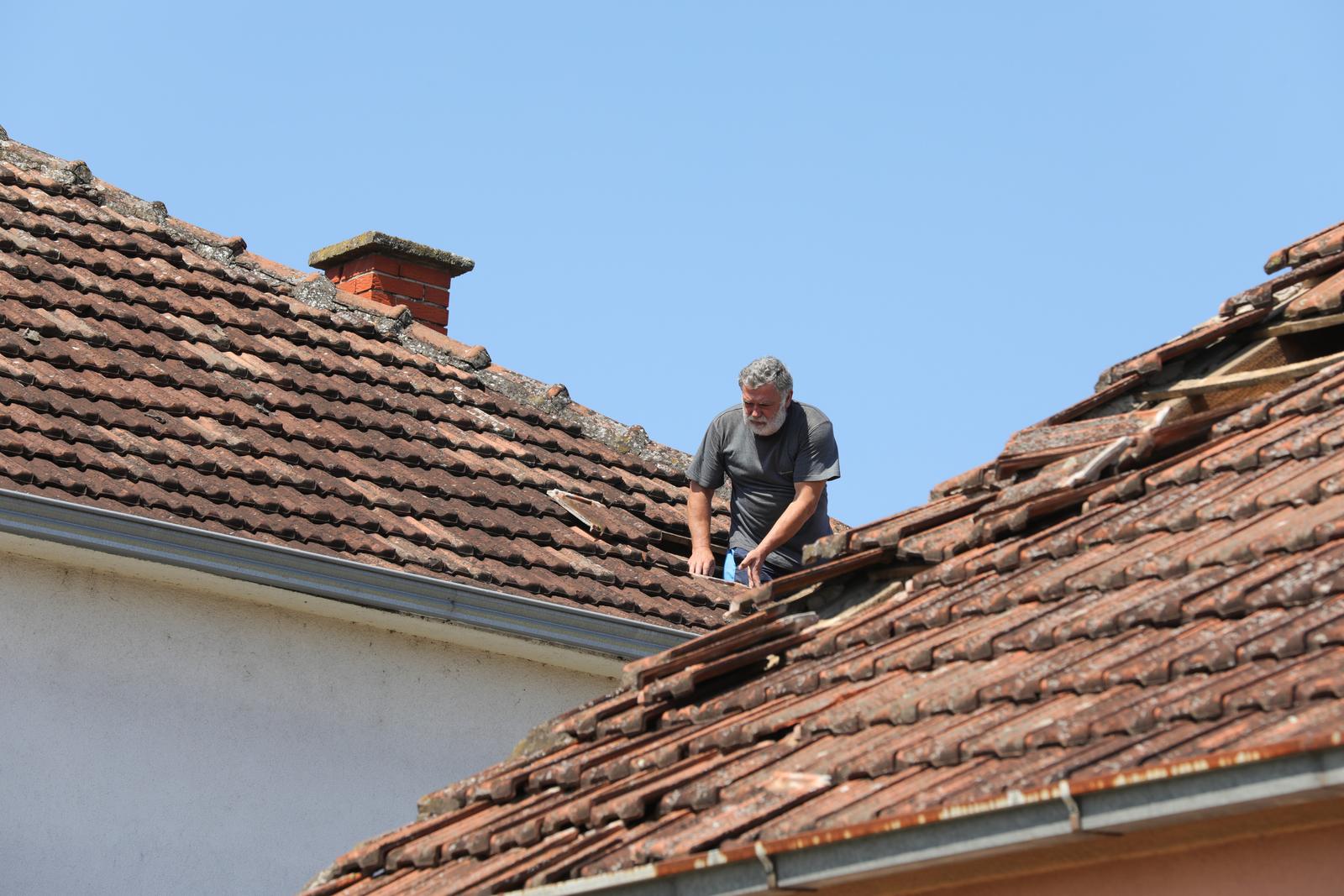 Nevrijeme u slavonskim selima