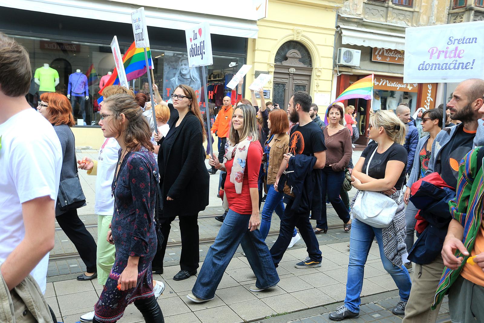 Parada ponosa Osijek 2014.