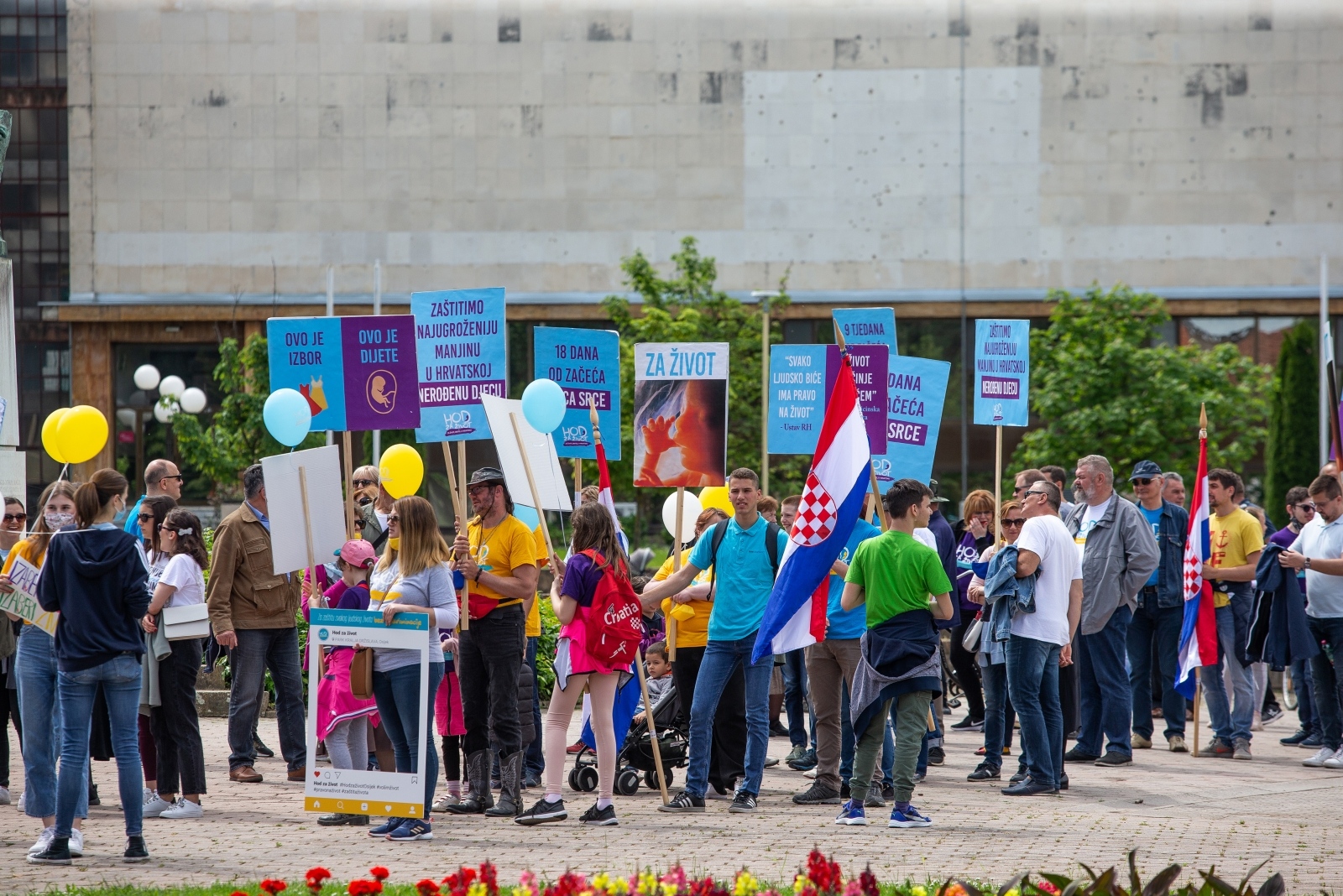 U Osijeku održan Hod za život
