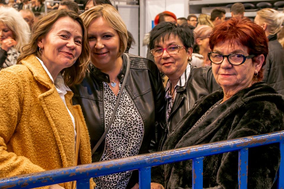 Haris Džinović i legice u dvorani Gradski vrt