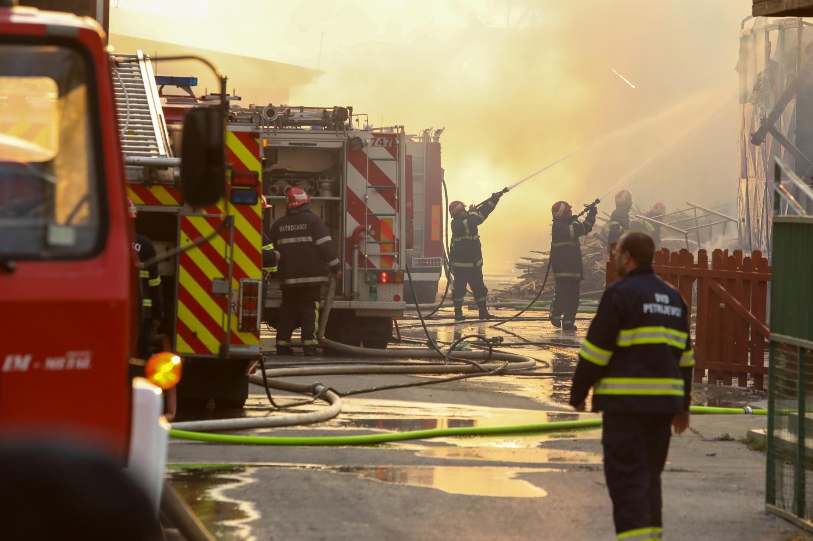 Veliki požar u Valpovu