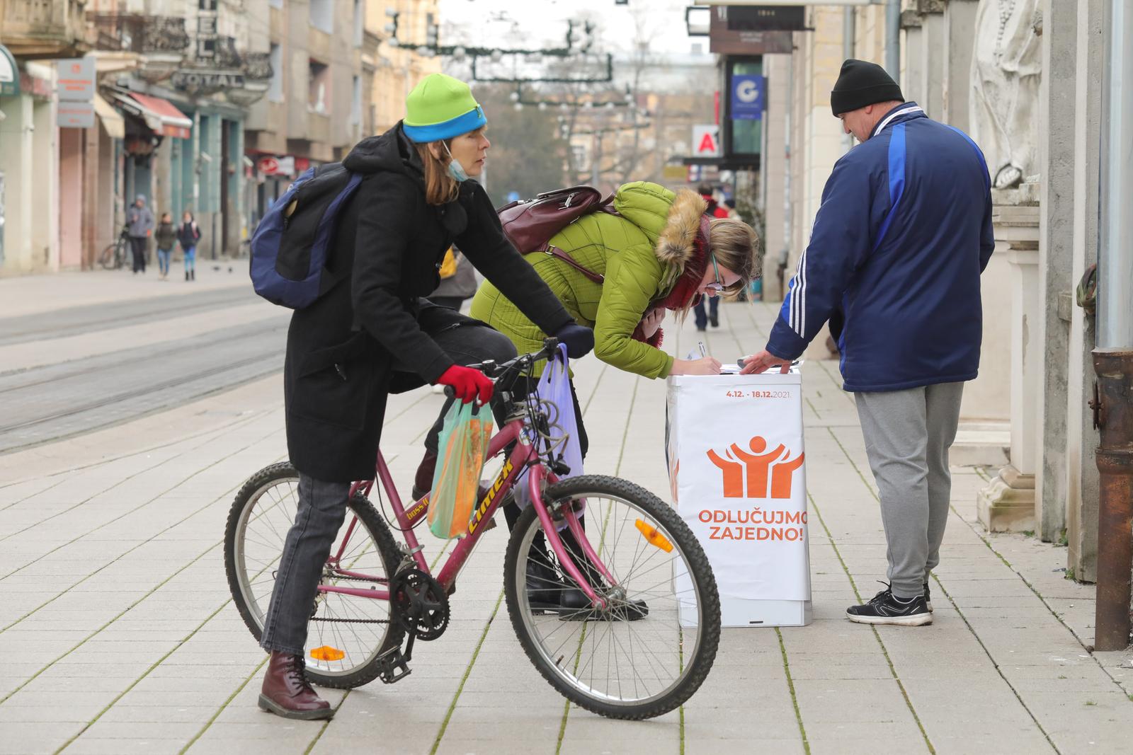 Prikupljanje potpisa za COVID referendum