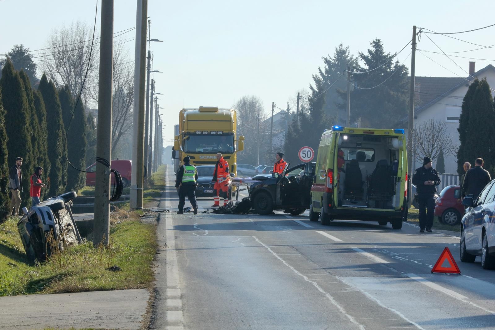 Prometna nesreća u Antunovcu kod Osijeka