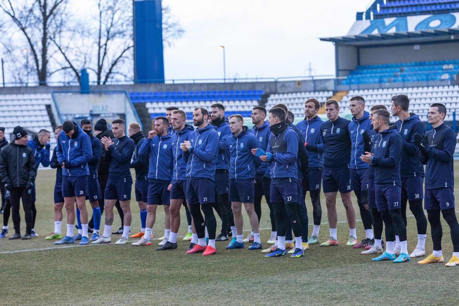 Kohorta na treningu Osijeka Kohorta na treningu Osijeka